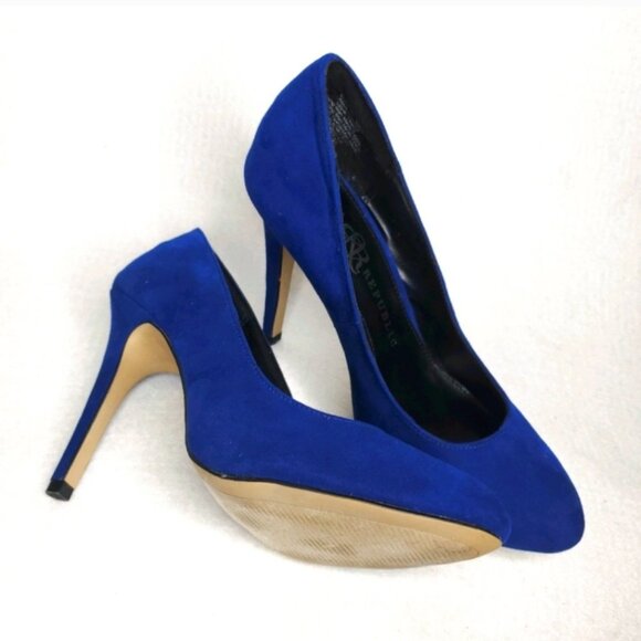 Rock & Republic Shoes - Rock and Republic Royal Blue Size 10 M Royal Blue called Gwen Blue. EUC These ar